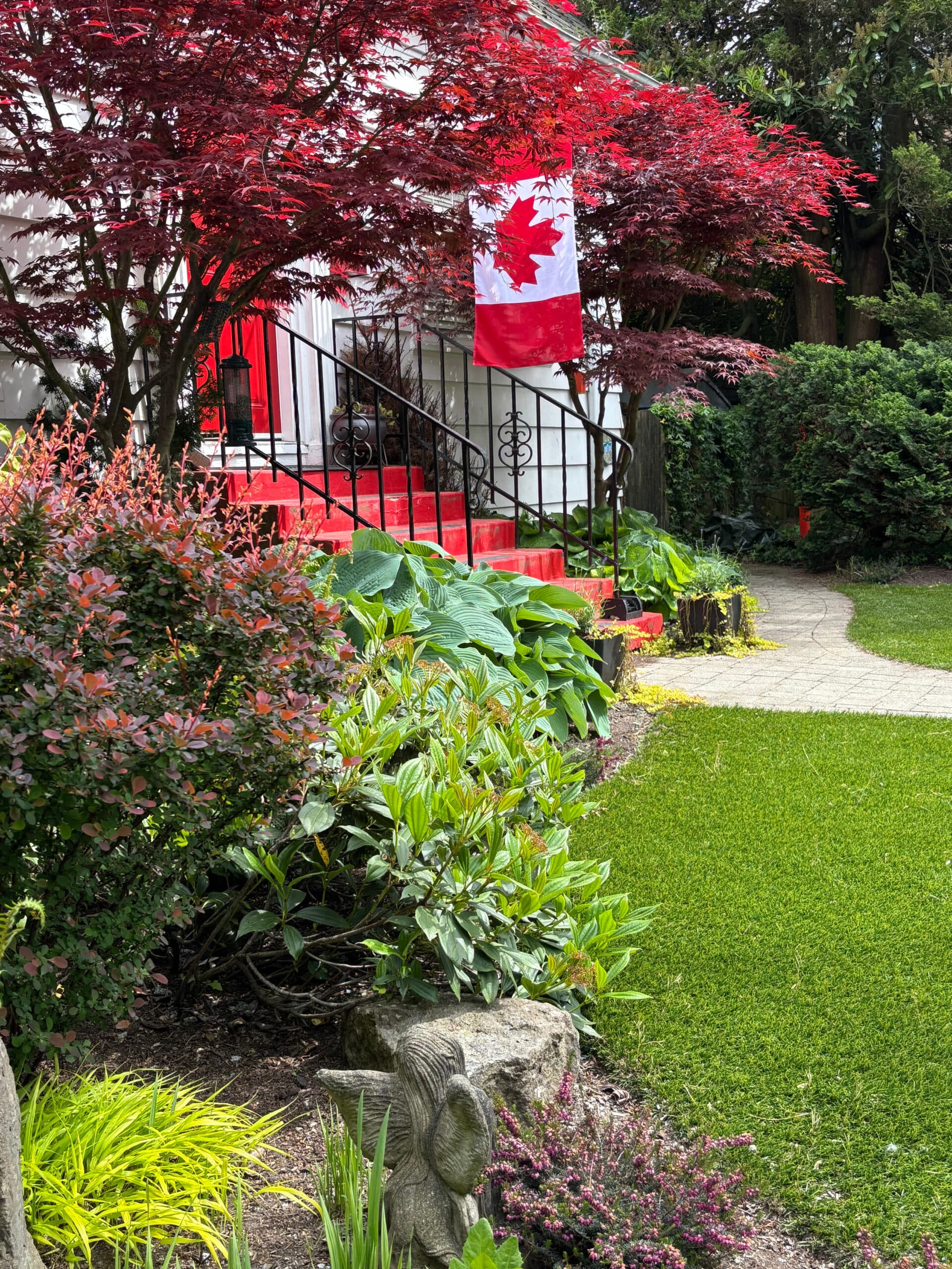 Front garden pathway